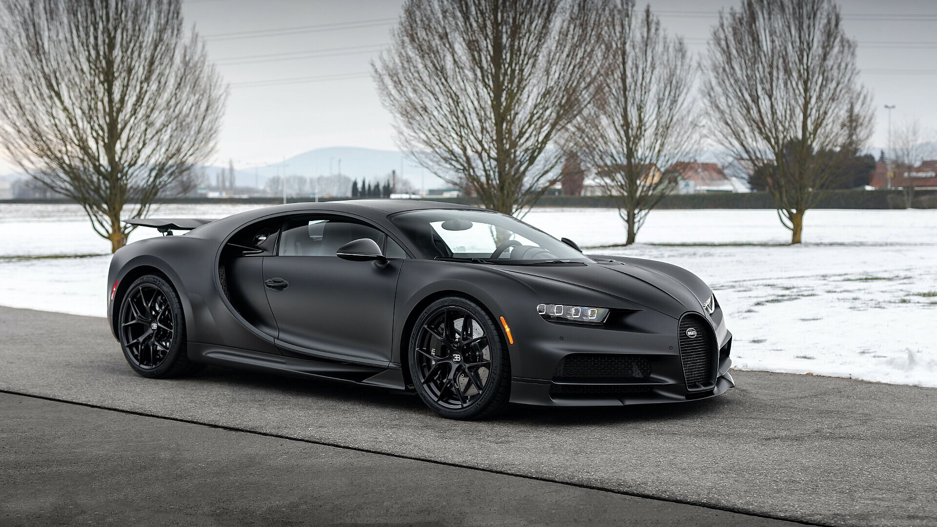 Black Bugatti Chiron