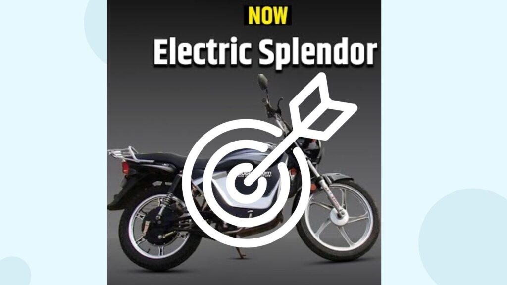hero splendor electric bike price