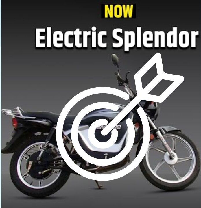 hero splendor electric bike price