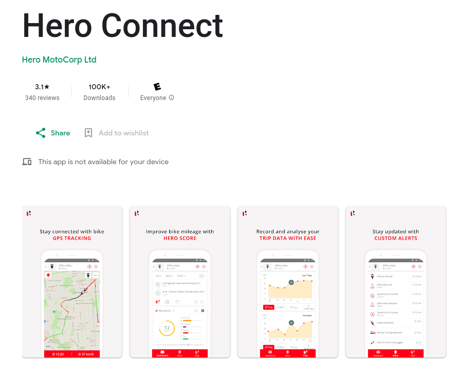 hero connect android
