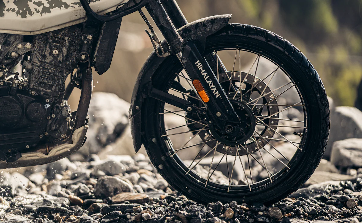 Royal Enfield Himalayan with Tubeless Spoke Wheels