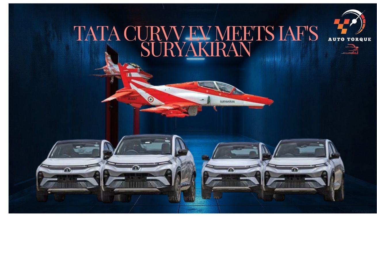 Tata Curvv EV Meets IAF's Suryakiran