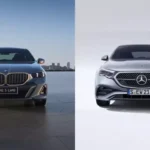 Mercedes E-Class LWB vs BMW 5 Series LWB