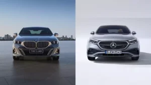 Mercedes E-Class LWB vs BMW 5 Series LWB
