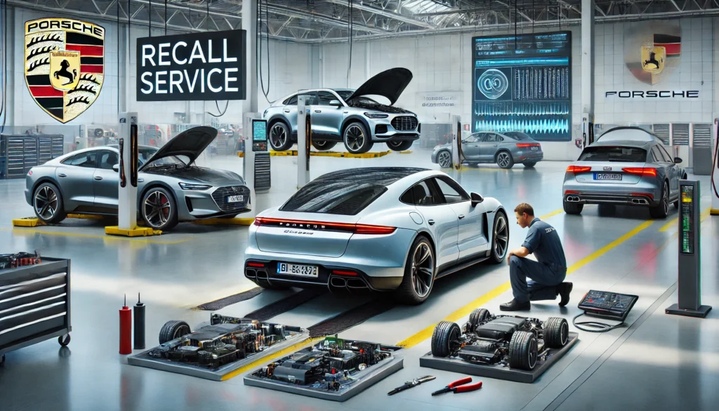 Porsche Taycan and Audi e-tron GT Recall