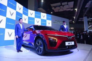 vinfast VF7 and VF6 EVs in India