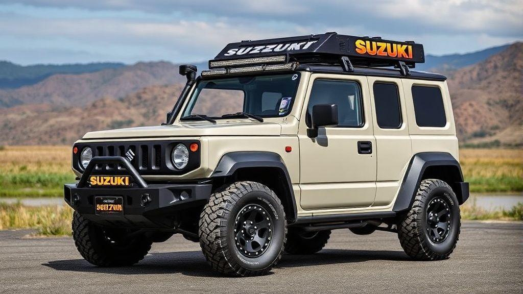 Suzuki Jimny Nomade Monster Hunter Wilds Edition to Make Global Debut at Tokyo Auto Salon 2026 - Complete Specifications, Price & Review 2025