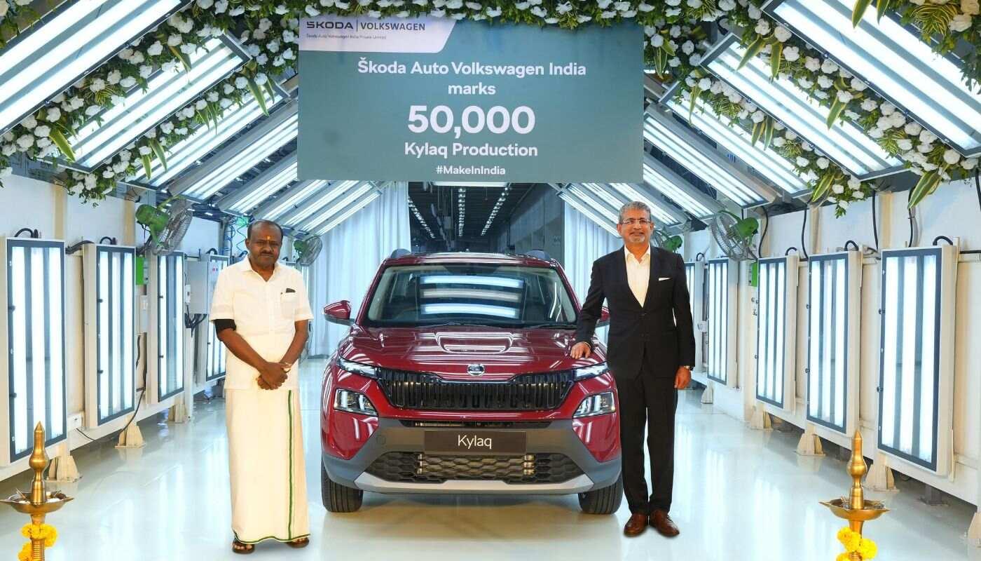 Skoda Kylaq Hits 50,000 Production Milestone in India – Price, Features & Mileage | High Quality Images Skoda Kylaq Hits 50,000 Production Milestone in India – Price, Features & Mileage - Complete Specifications, Price & Review 2026