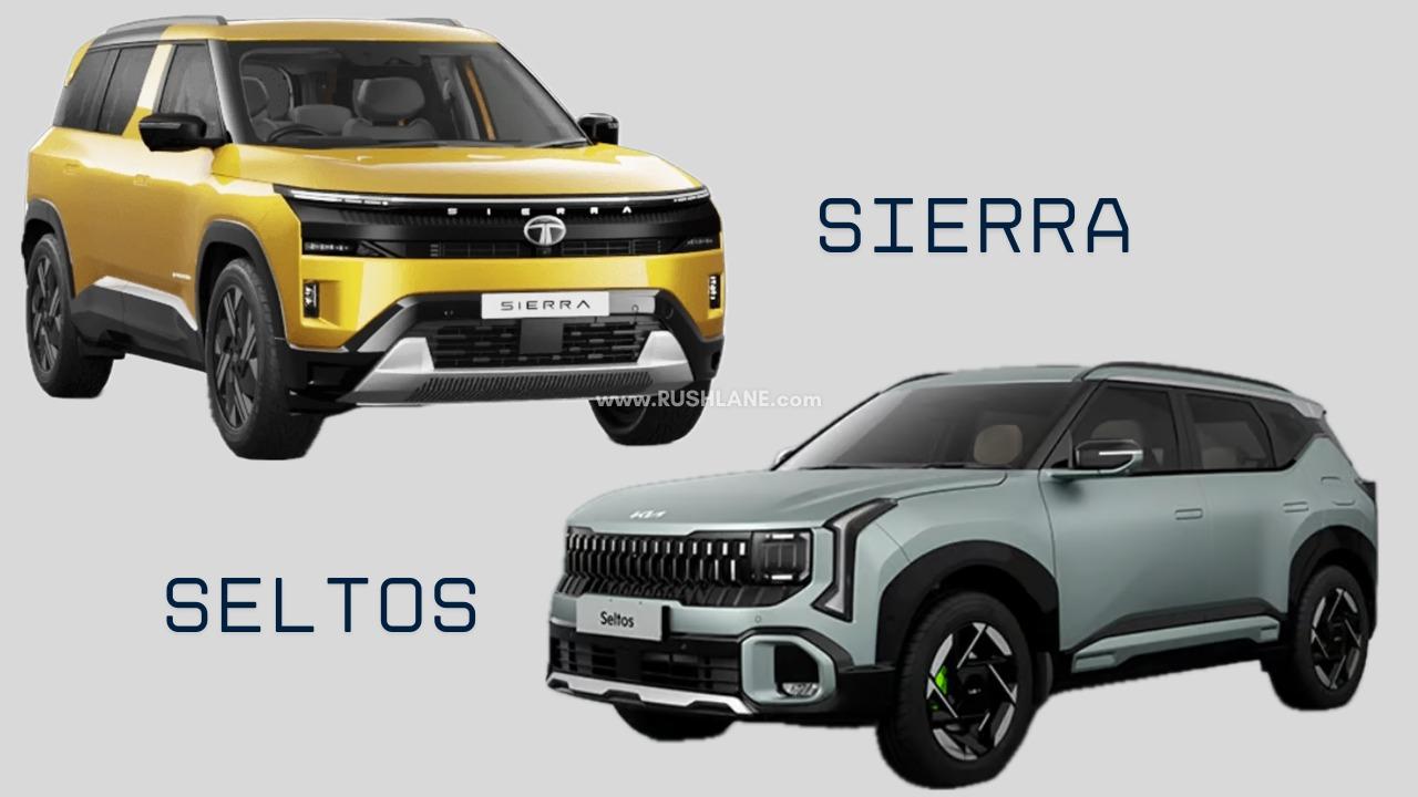 Kia Seltos vs Tata Sierra Base Variants: Price, Features & Engine Face‑off | High Quality Images Kia Seltos vs Tata Sierra Base Variants: Price, Features & Engine Face‑off - Complete Specifications, Price & Review 2026
