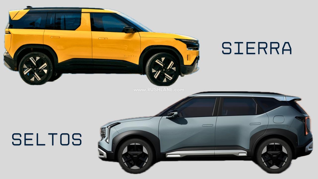 Tata Sierra vs New Kia Seltos: Pricing, Variants, Features & Engine Comparison | High Quality Images Tata Sierra vs New Kia Seltos: Pricing, Variants, Features & Engine Comparison - Complete Specifications, Price & Review 2026