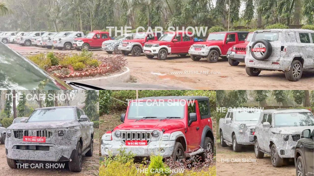 Mahindra Convoy Spotted: Scorpio, Thar, Vision S & Pik Up Test Run – Latest News - Complete Specifications, Price & Review 2026