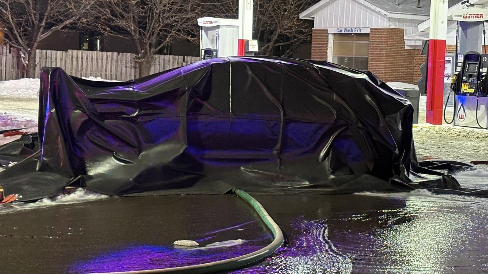 Firefighters Use Blanket and 'Turtle' Technique to Tame EV Fires at Gas Stations | High Quality Images Firefighters Use Blanket and 'Turtle' Technique to Tame EV Fires at Gas Stations - Complete Specifications, Price & Review 2026