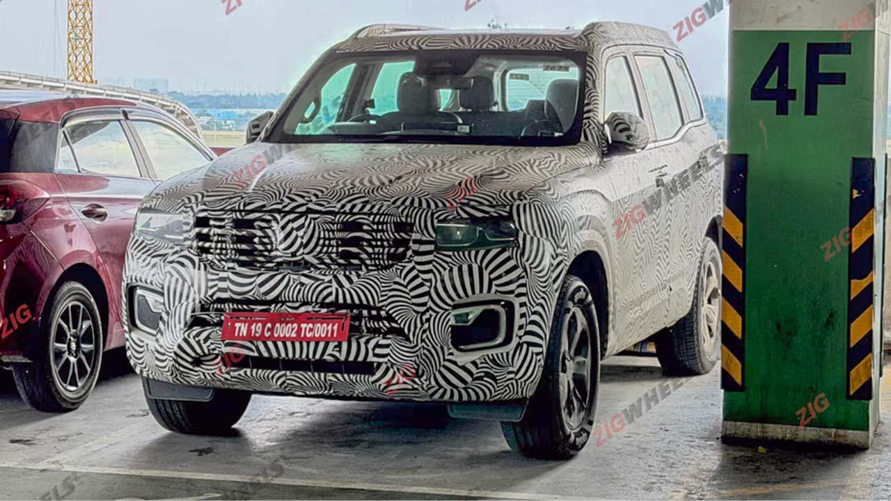 Mahindra Scorpio N Facelift Interiors Spied – New Screen, Features, and Specs | High Quality Images Mahindra Scorpio N Facelift Interiors Spied – New Screen, Features, and Specs - Complete Specifications, Price & Review 2026