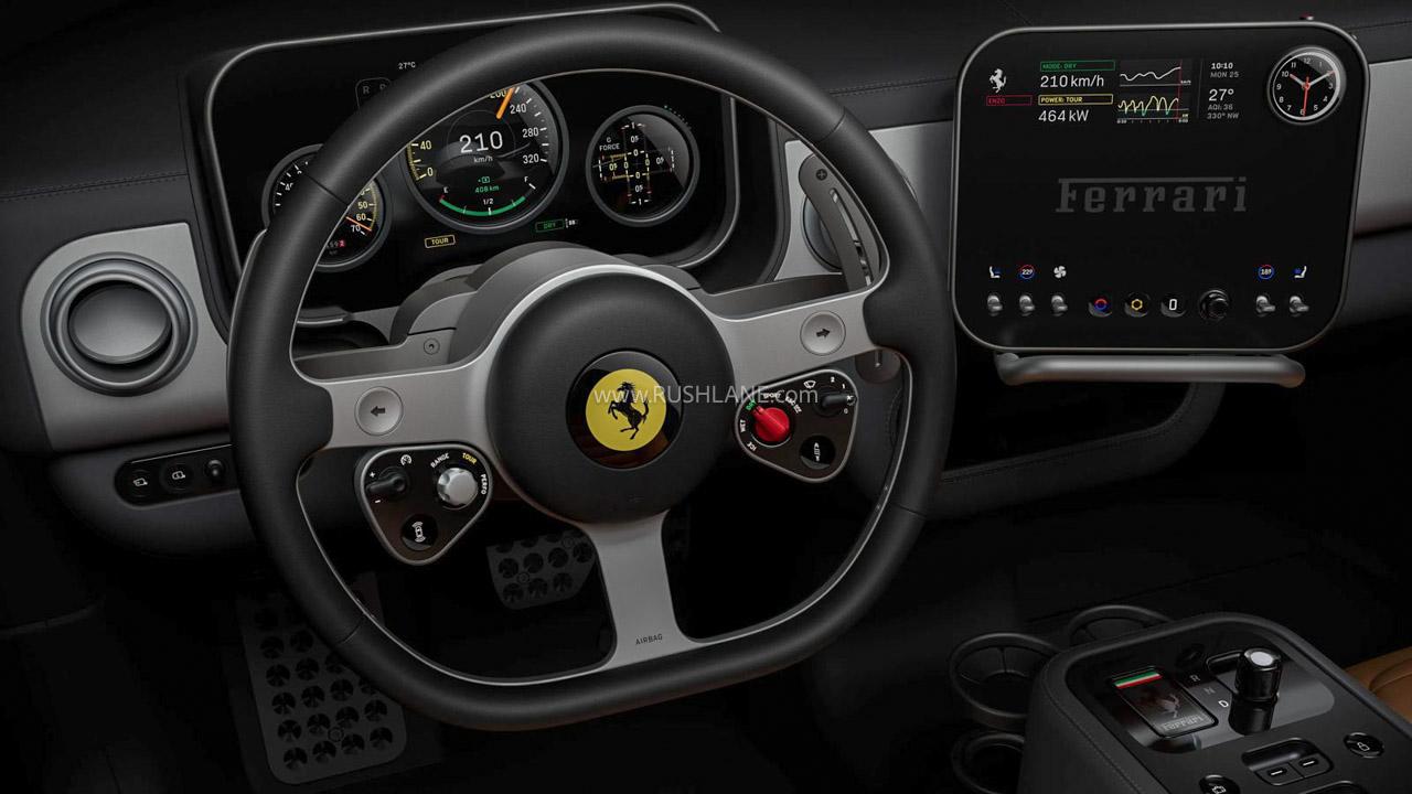 Ferrari Luce EV Interior Revealed: Physical Dials, Minimalist Design & Practical Controls - Complete Specifications, Price & Review 2026